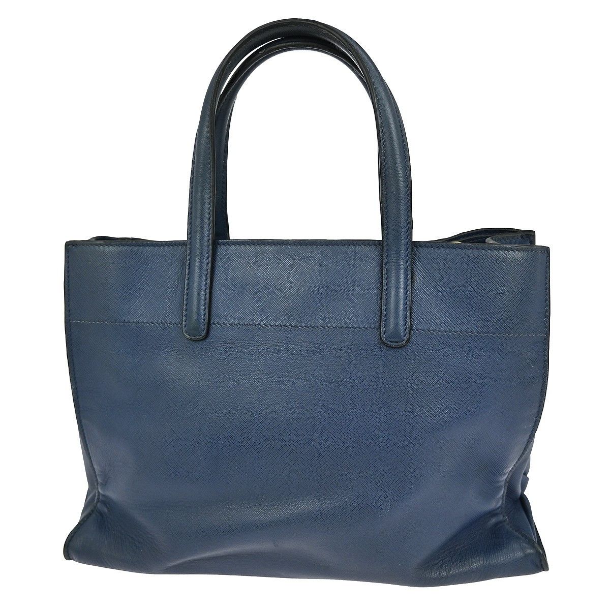 Prada Prada Soft Triple Pocket Convertible Tote Saffiano Leather Size ONE SIZE - 2 Thumbnail