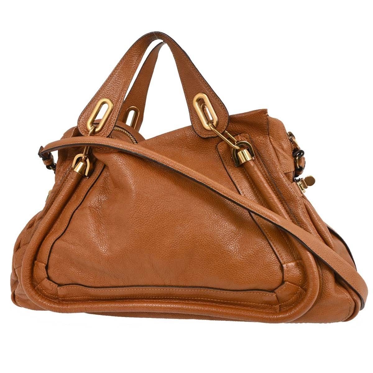 Chloe Chloe Paraty Top Handle Bag Leather Size ONE SIZE - 2 Thumbnail