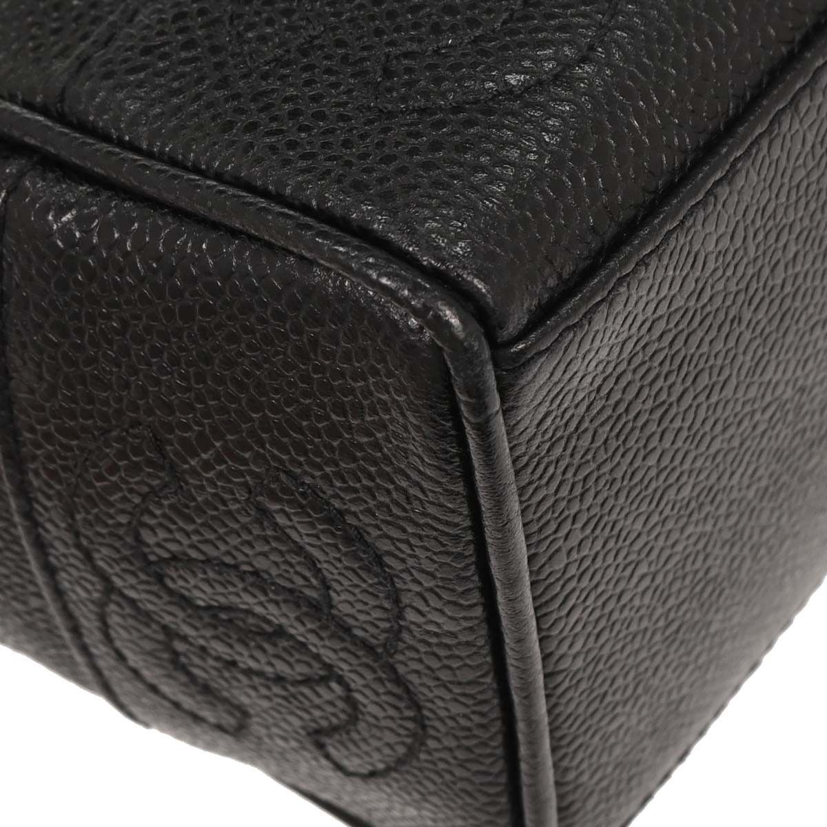 Chanel Chanel Vintage Stitched CC Shoulder Bag Caviar Size ONE SIZE - 7 Thumbnail
