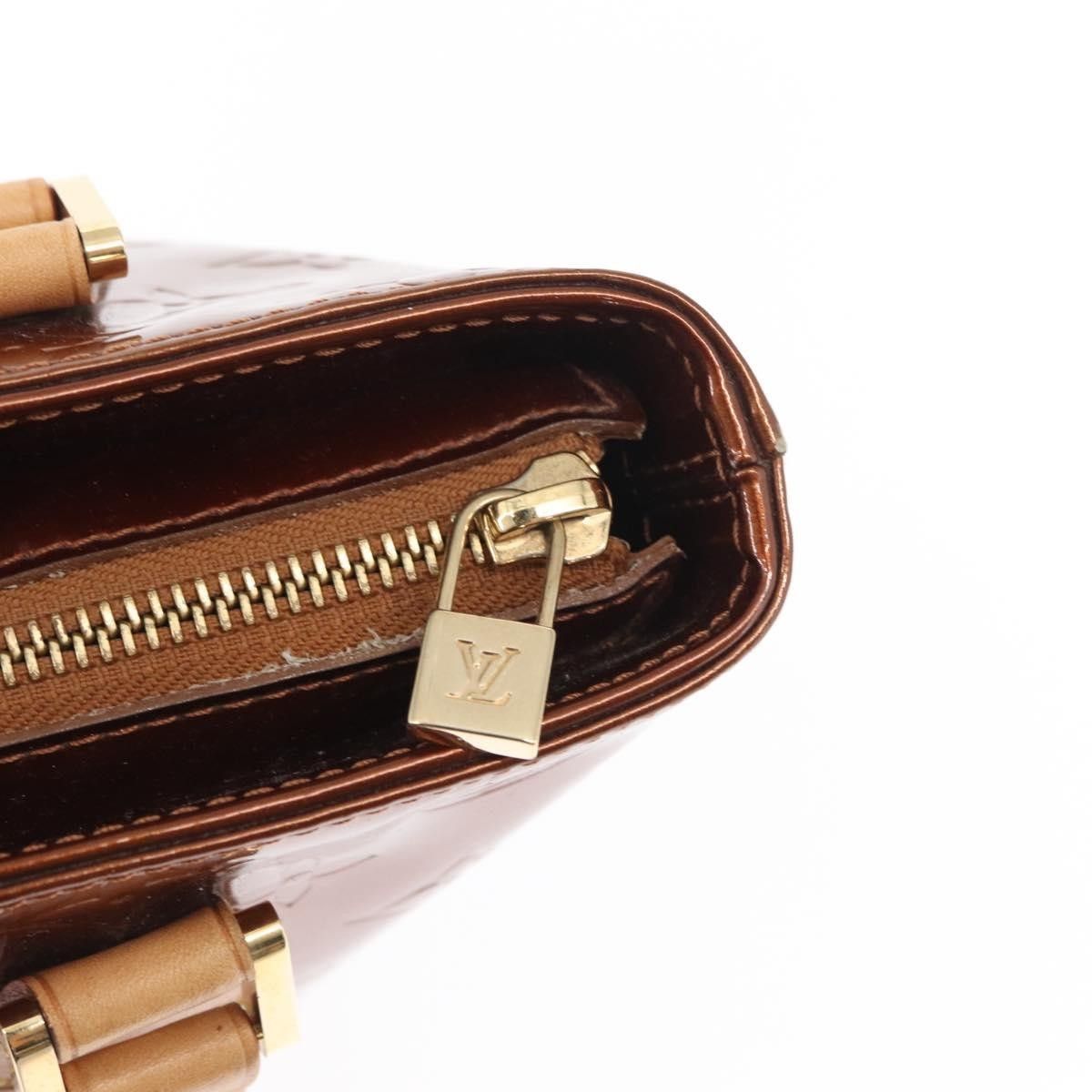 Louis Vuitton Louis Vuitton Houston Handbag Monogram Vernis Size ONE SIZE - 13 Thumbnail