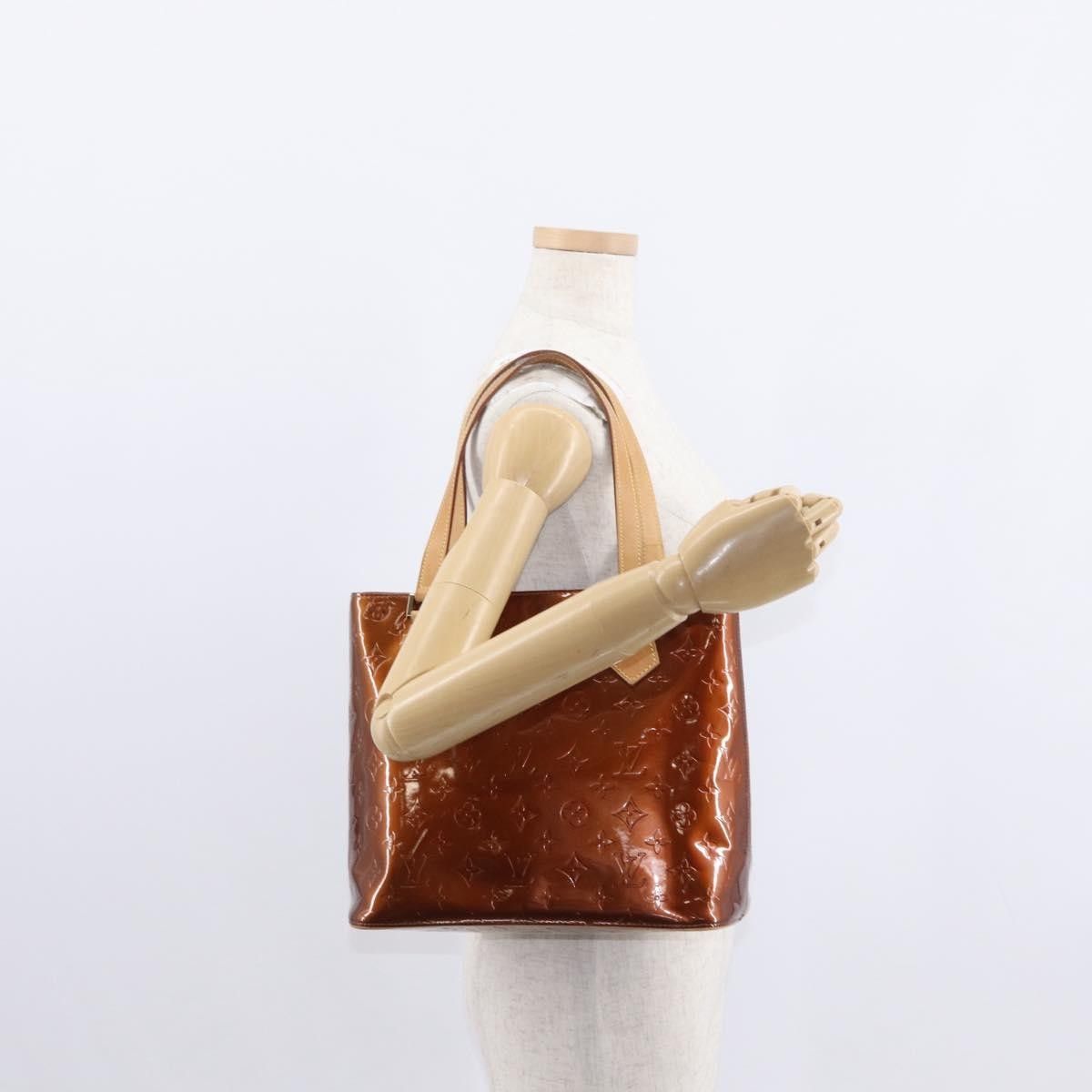 Louis Vuitton Louis Vuitton Houston Handbag Monogram Vernis Size ONE SIZE - 14 Thumbnail