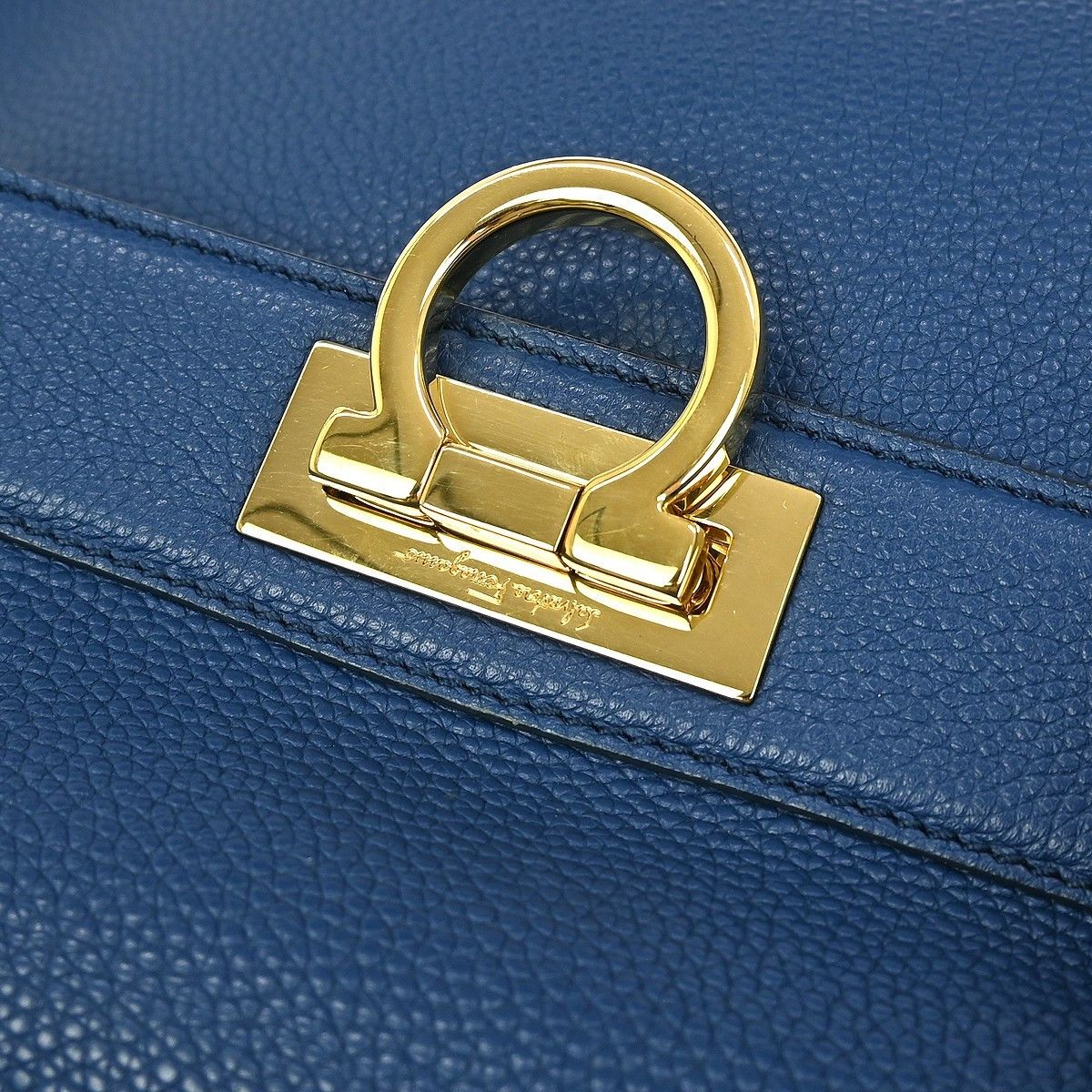 Salvatore Ferragamo Salvatore Ferragamo Sofia Satchel Leather Size ONE SIZE - 6 Thumbnail