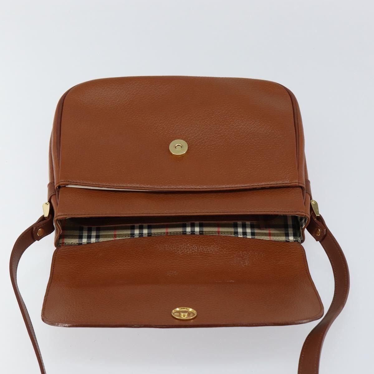 Burberry Burberry Vintage Shoulder Bag Leather Size ONE SIZE - 17 Thumbnail