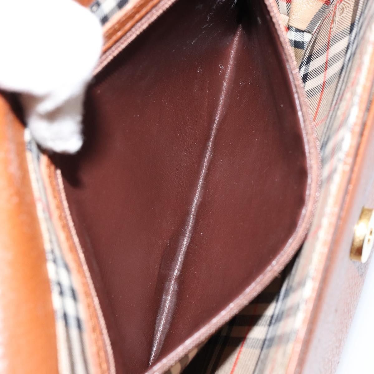 Burberry Burberry Vintage Shoulder Bag Leather Size ONE SIZE - 21 Thumbnail