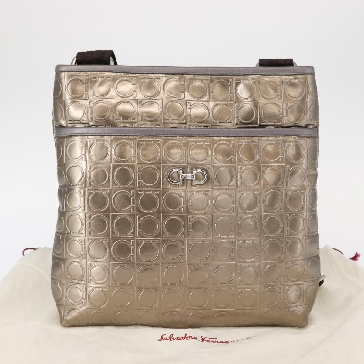 Salvatore Ferragamo Salvatore Ferragamo Gancini Patent Leather Size ONE SIZE - 13 Thumbnail