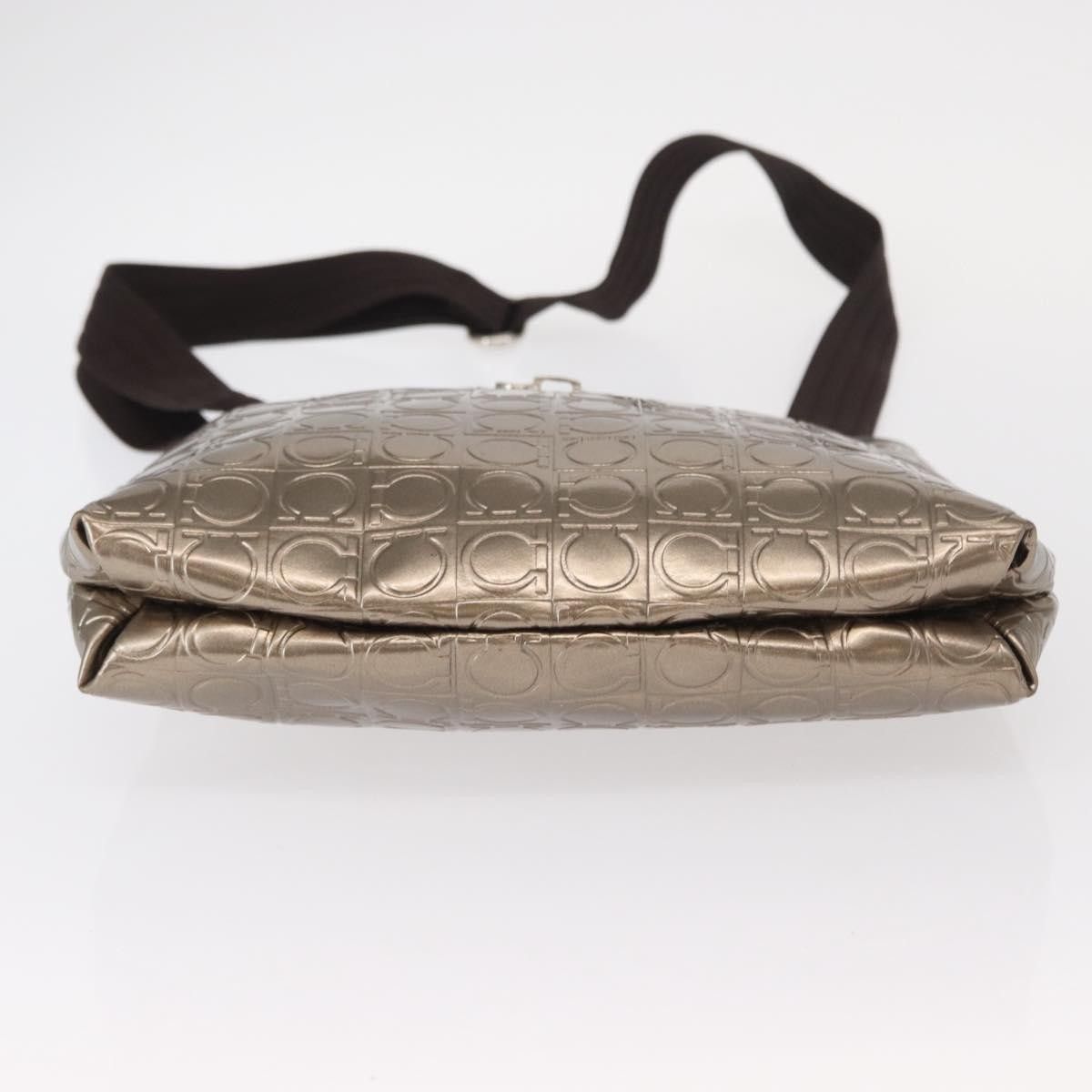 Salvatore Ferragamo Salvatore Ferragamo Gancini Patent Leather Size ONE SIZE - 15 Thumbnail