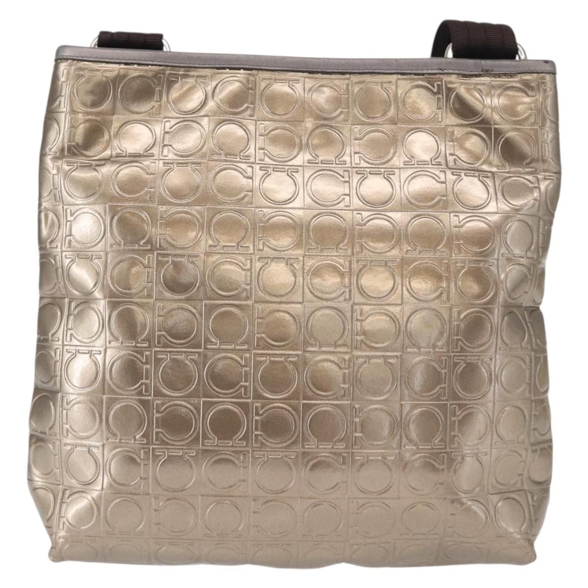 Salvatore Ferragamo Salvatore Ferragamo Gancini Patent Leather Size ONE SIZE - 2 Thumbnail