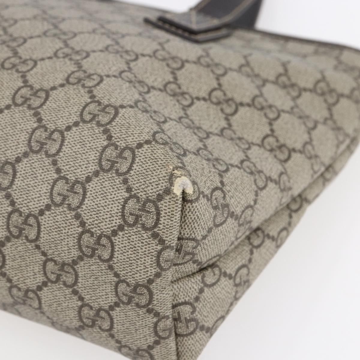 Gucci Gucci Plus Tote GG Coated Canvas with Leather Size ONE SIZE - 9 Thumbnail