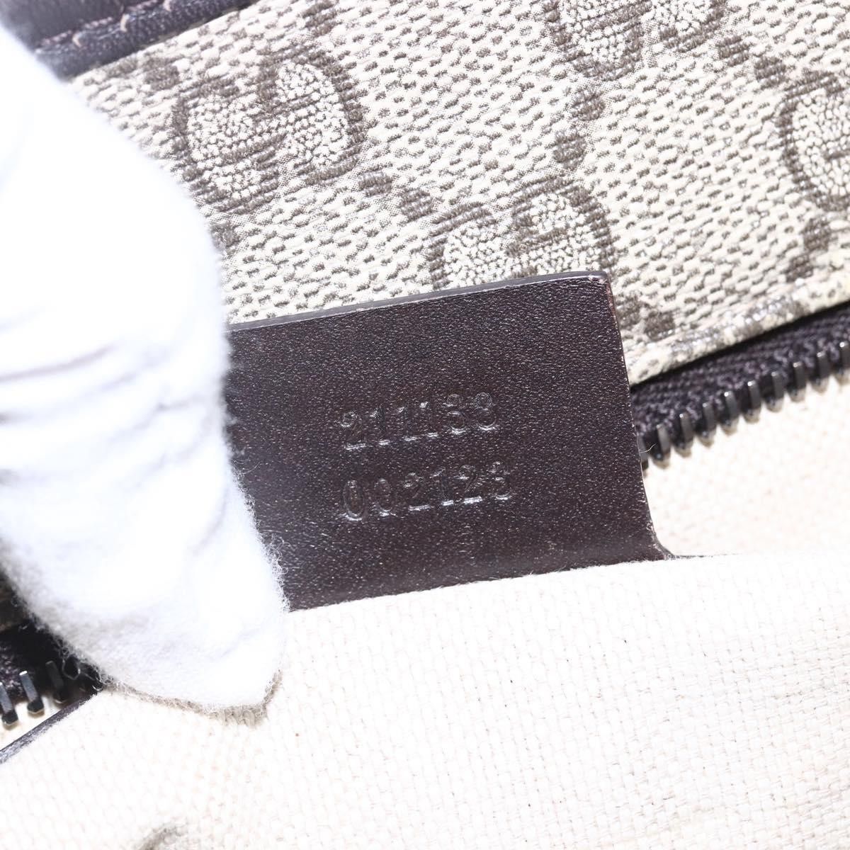 Gucci Gucci Plus Tote GG Coated Canvas with Leather Size ONE SIZE - 12 Thumbnail