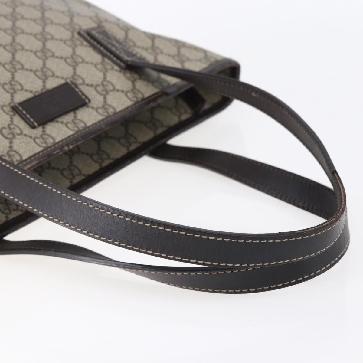 Gucci Gucci Plus Tote GG Coated Canvas with Leather Size ONE SIZE - 7 Thumbnail