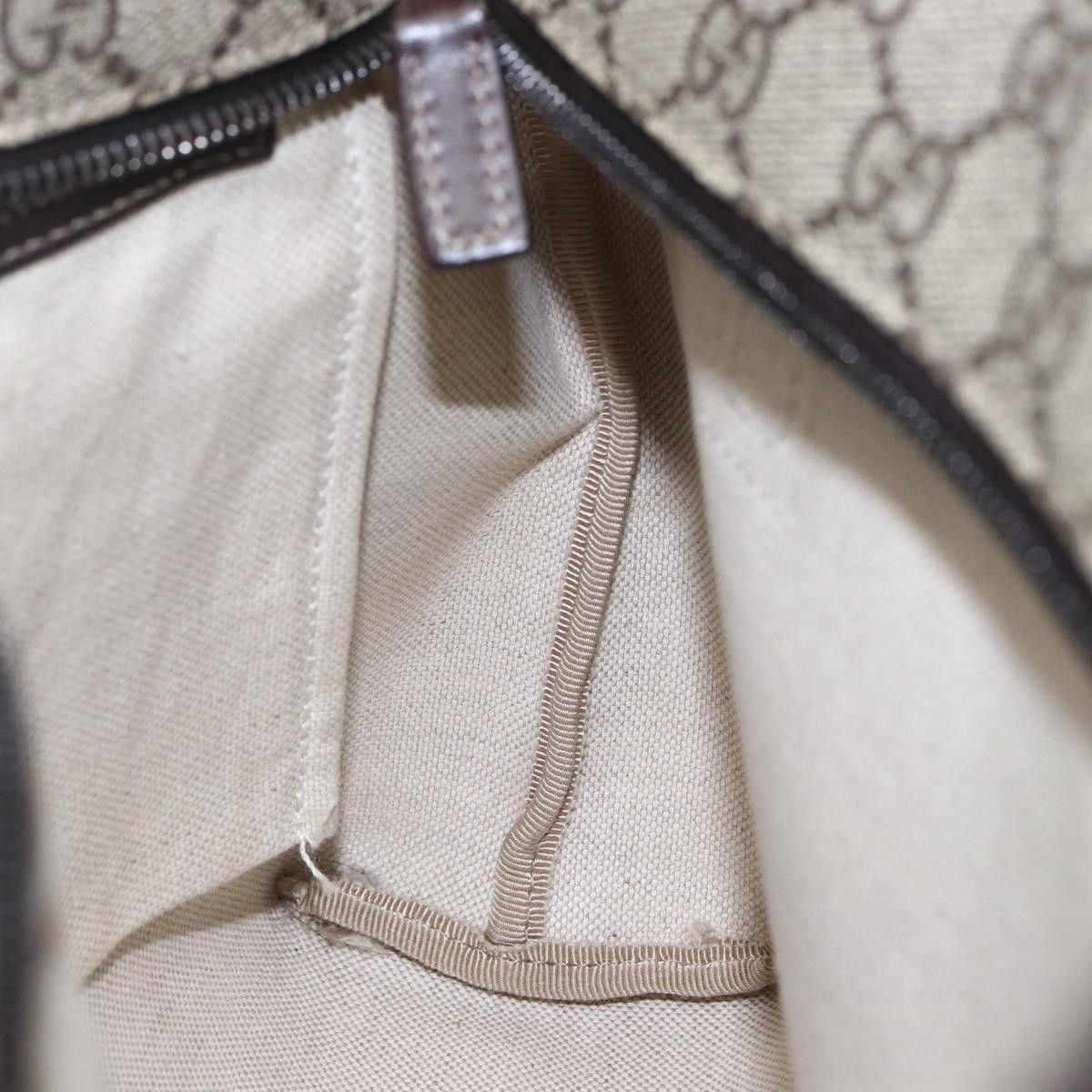 Gucci Gucci Plus Tote GG Coated Canvas with Leather Size ONE SIZE - 20 Thumbnail