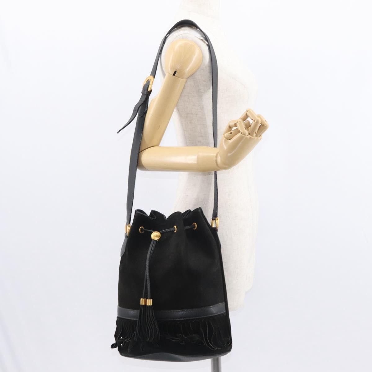 Gucci Gucci Vintage Shoulder Bag Suede and Leather Size ONE SIZE - 14 Thumbnail