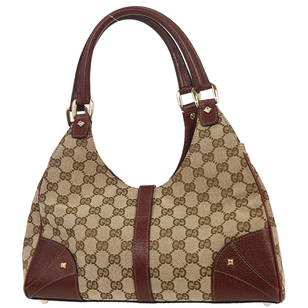 Gucci Gucci Joy Bardot Hobo GG Canvas Size ONE SIZE - 2 Thumbnail