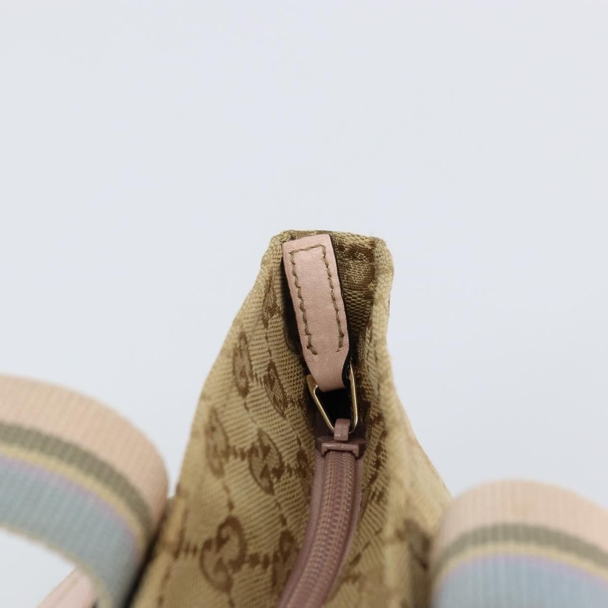Gucci Gucci Web Zip Tote GG Canvas Size ONE SIZE - 19 Thumbnail