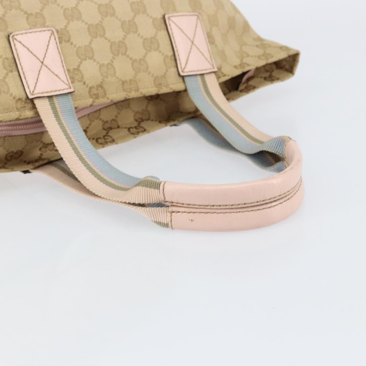 Gucci Gucci Web Zip Tote GG Canvas Size ONE SIZE - 8 Thumbnail