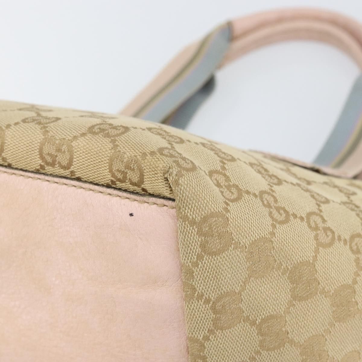 Gucci Gucci Web Zip Tote GG Canvas Size ONE SIZE - 9 Thumbnail