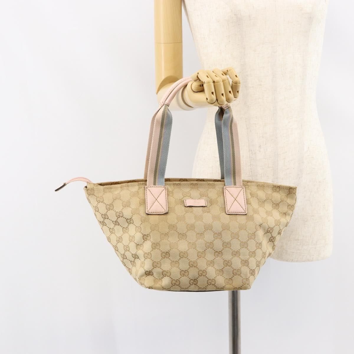 Gucci Gucci Web Zip Tote GG Canvas Size ONE SIZE - 13 Thumbnail