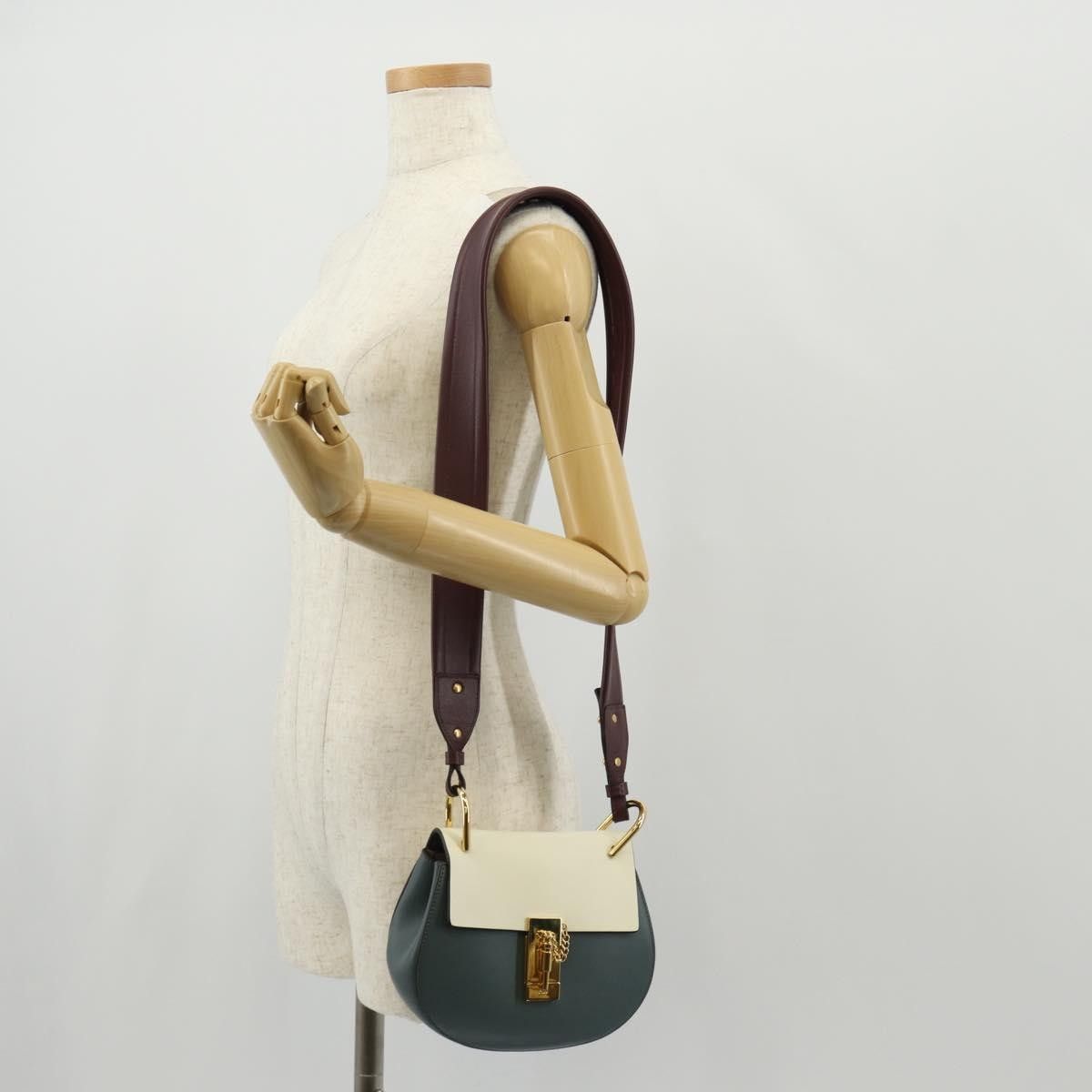 Chloe Chloe Drew Shoulder Bag Leather Size ONE SIZE - 13 Thumbnail