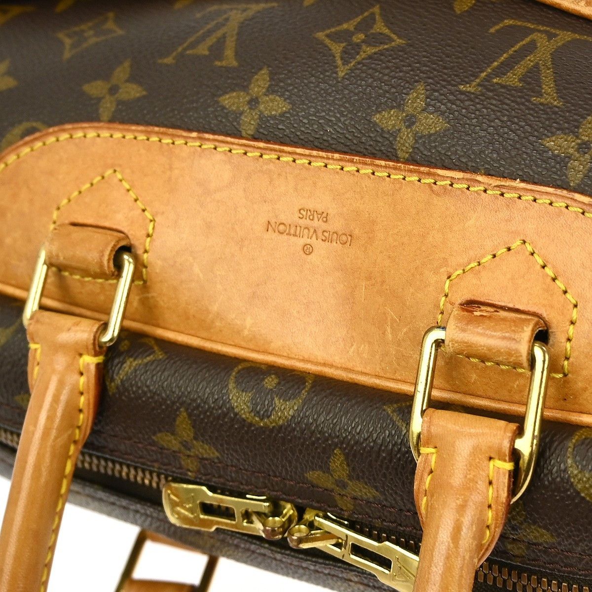 Louis Vuitton Louis Vuitton Deauville Handbag Monogram Canvas Size ONE SIZE - 9 Thumbnail