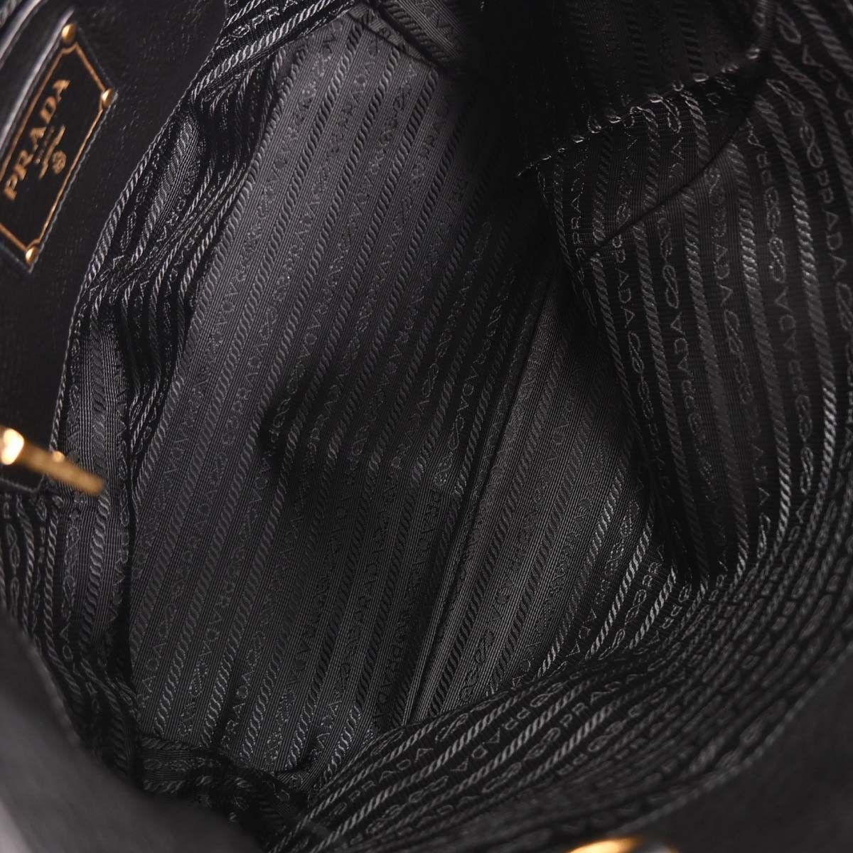 Prada Prada Side Pocket Convertible Tote Vitello Daino Size ONE SIZE - 4 Thumbnail
