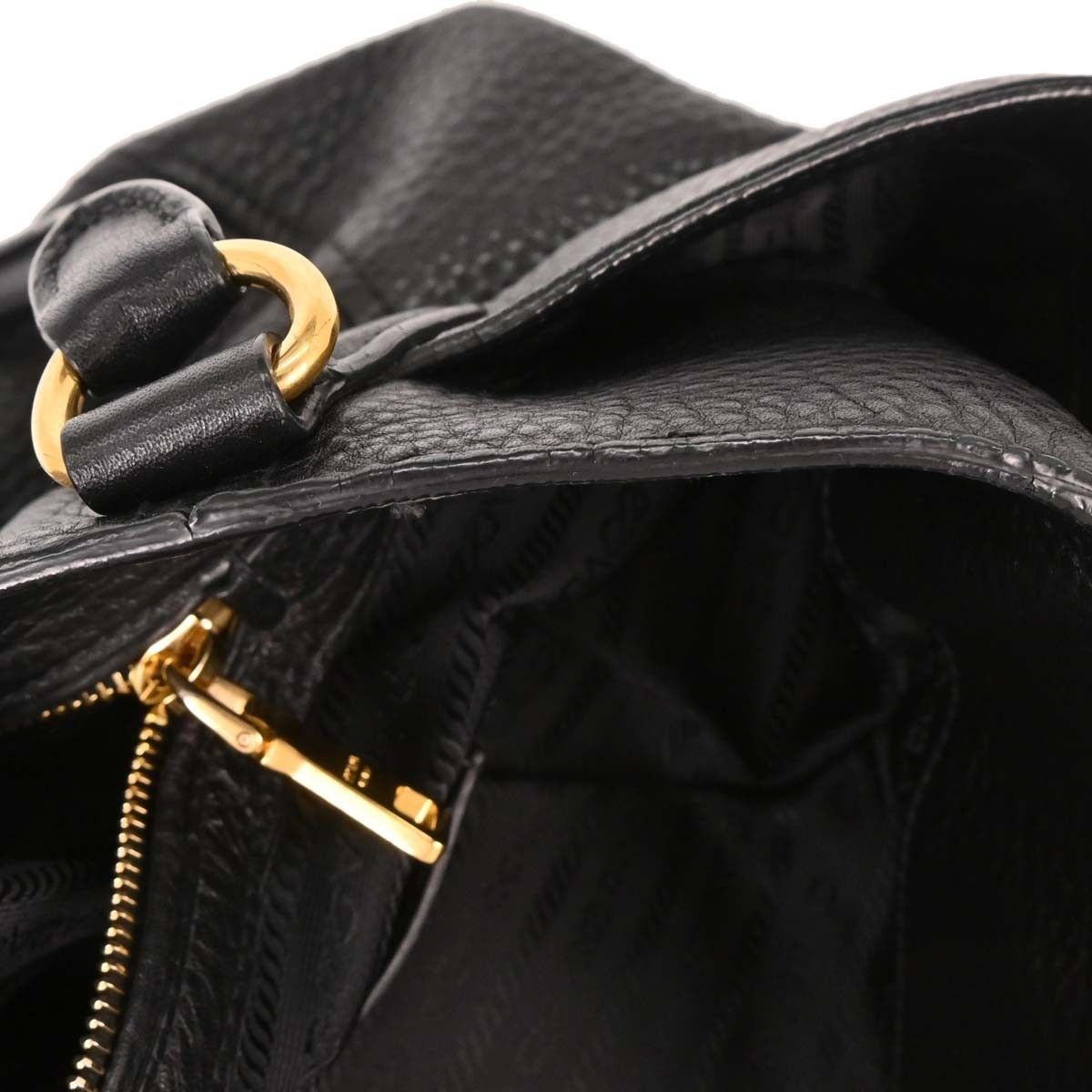Prada Prada Side Pocket Convertible Tote Vitello Daino Size ONE SIZE - 8 Thumbnail
