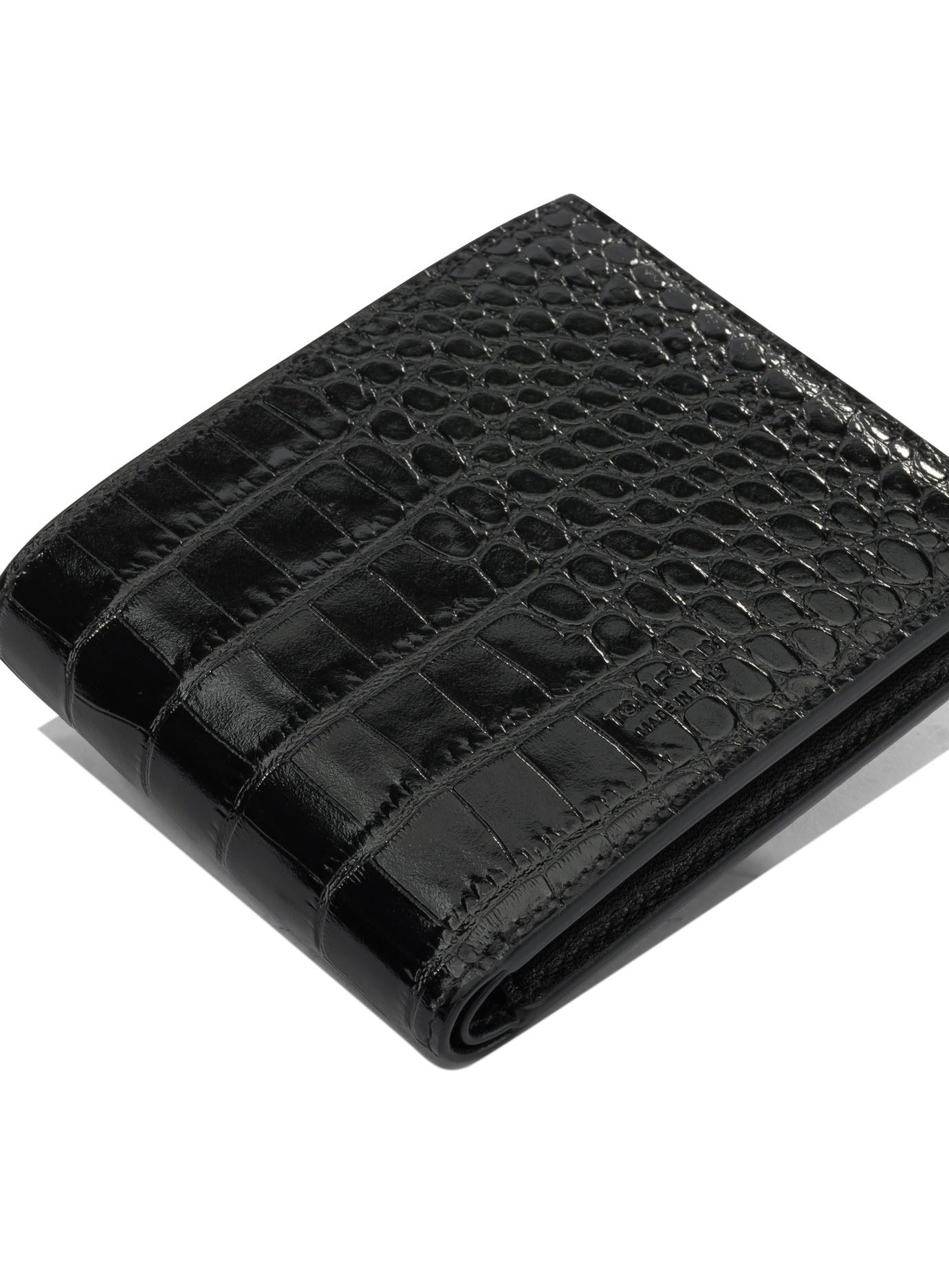 Tom Ford Crocodile Print Leather Wallet Size ONE SIZE - 4 Thumbnail