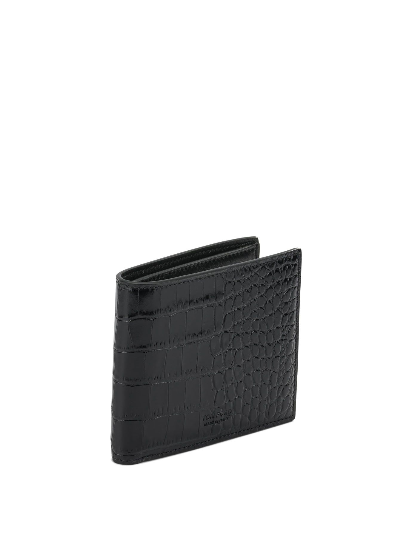 Tom Ford Crocodile Print Leather Wallet Size ONE SIZE - 2 Thumbnail