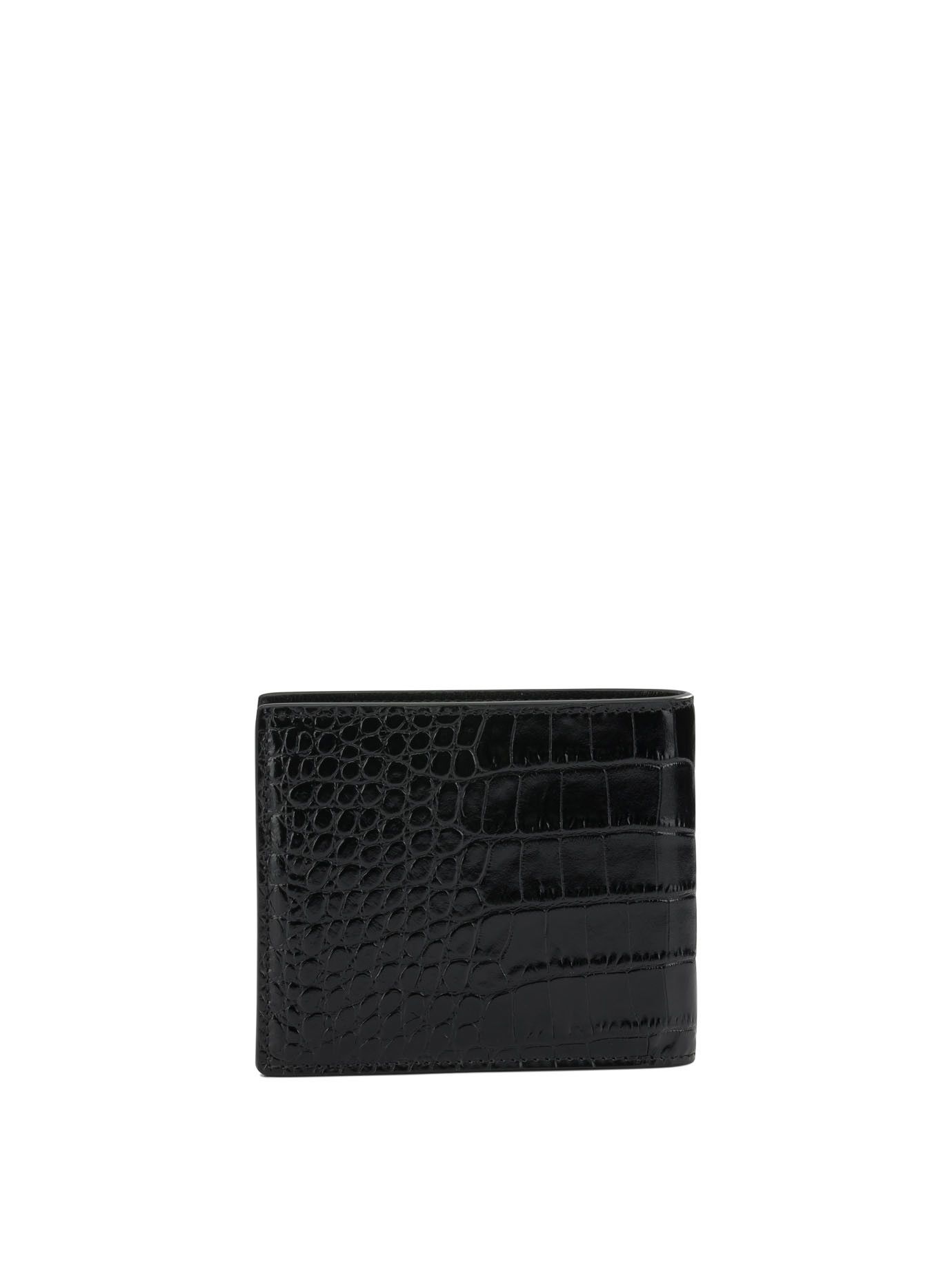 Tom Ford Crocodile Print Leather Wallet Size ONE SIZE - 3 Thumbnail