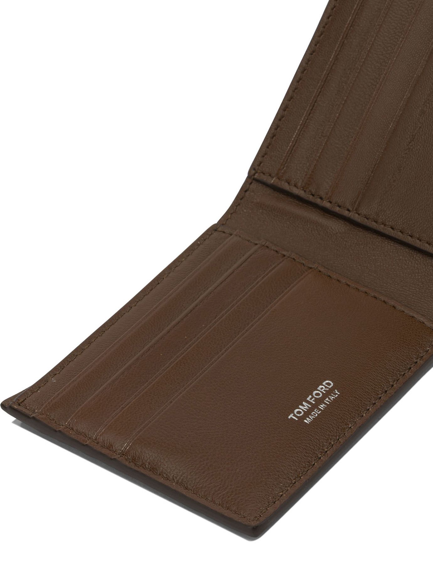 Crocodile Print Leather Wallet