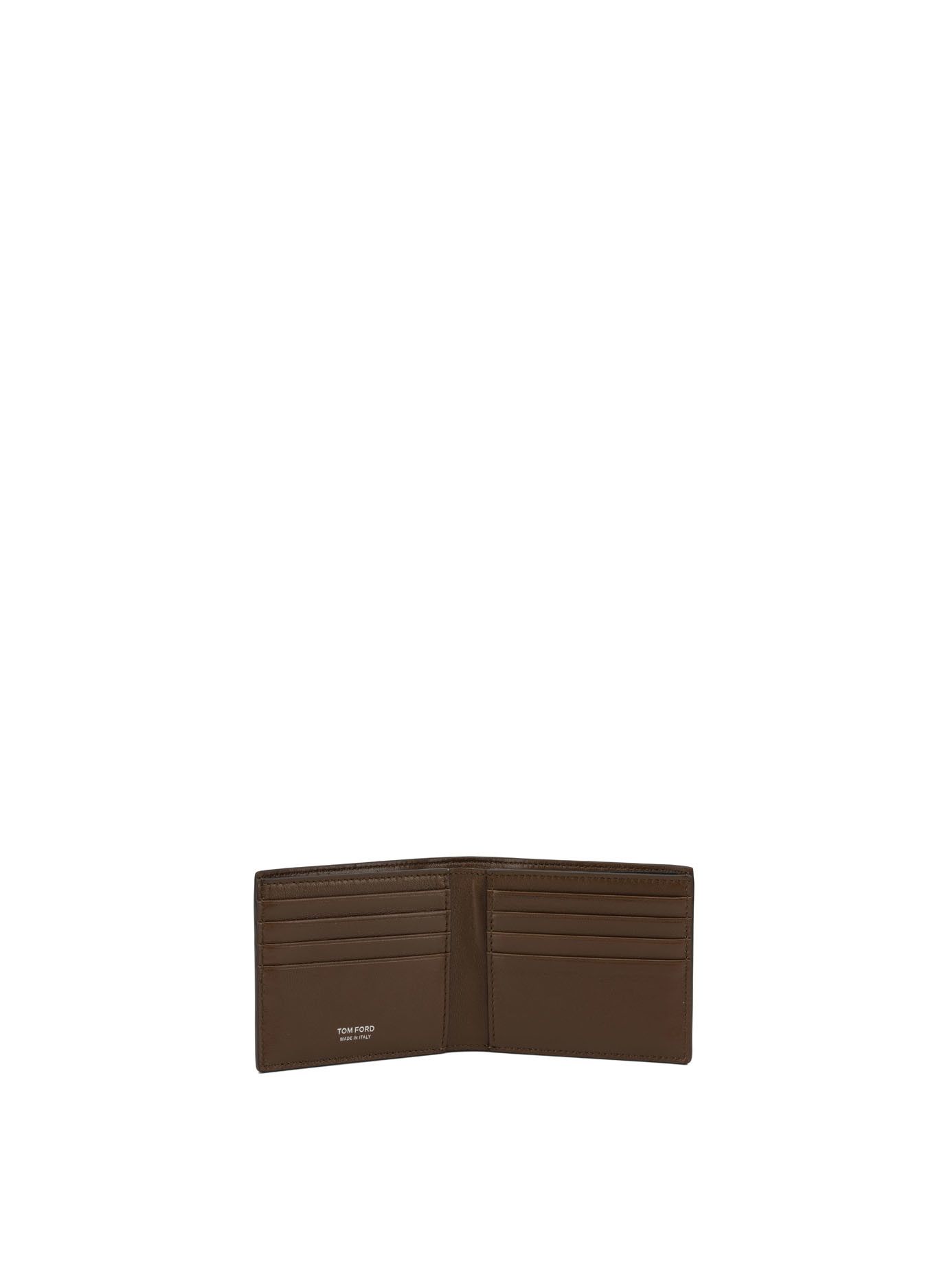 Crocodile Print Leather Wallet