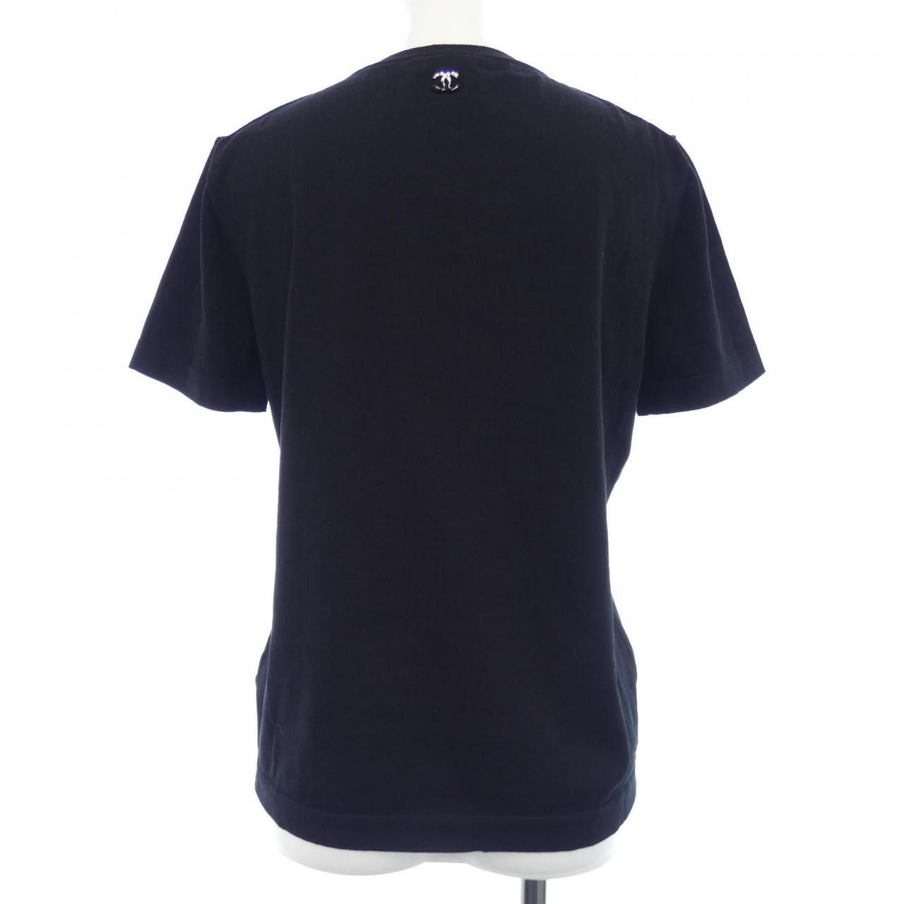 Chanel Chanel Chanel LOOK44 T-shirt Cotton T-Shirts P80297K11652 25B DUTY FREE for USA Size ONE SIZE - 2 Thumbnail