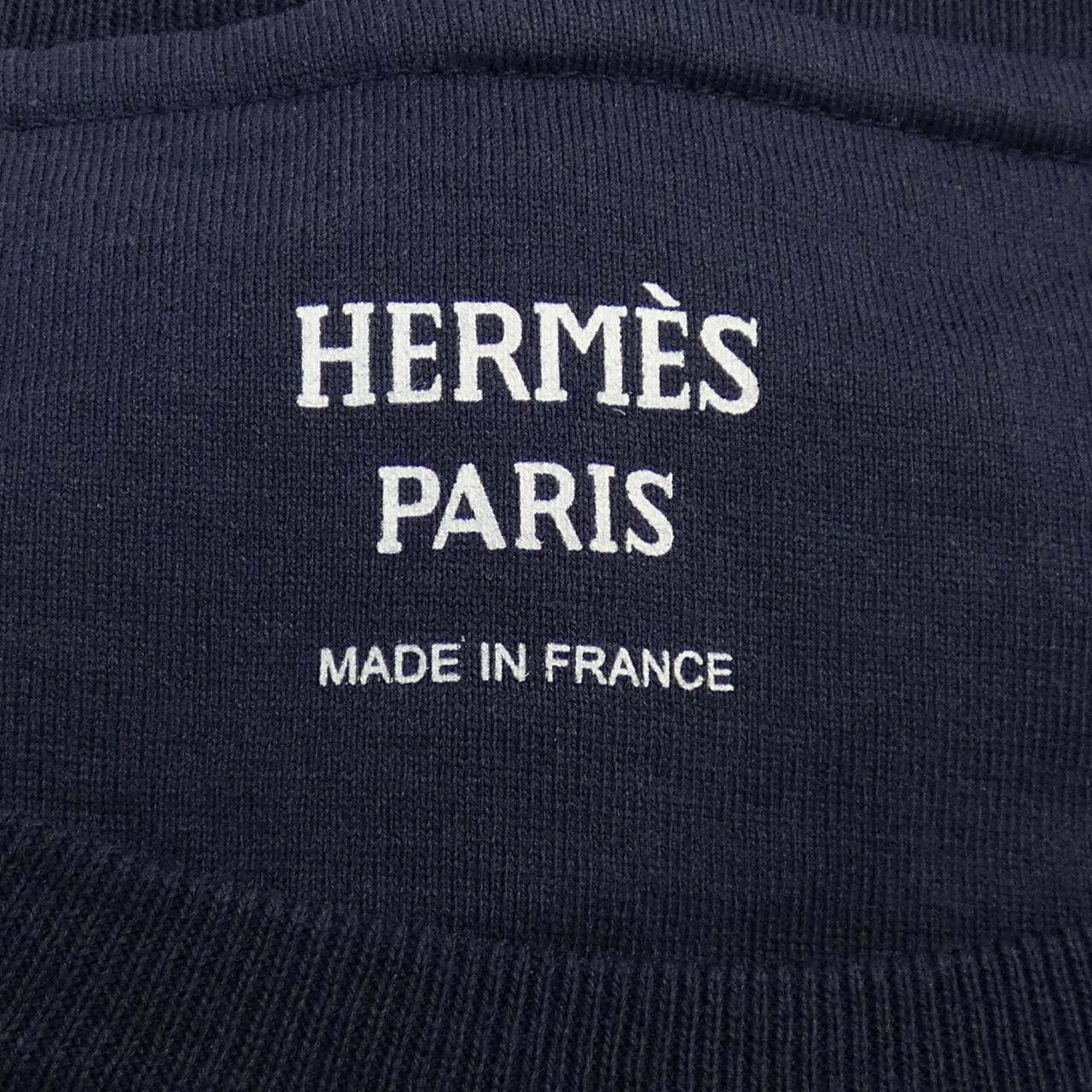 Hermes Hermes Hermès CANOE/CARTOUCHE38 T-shirt Cotton T-Shirts DUTY FREE for USA Size ONE SIZE - 4 Thumbnail