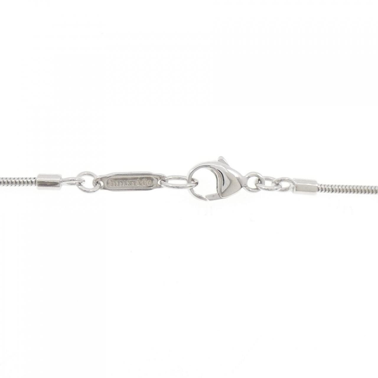 Tiffany & Co. Tiffany & Co. Tiffany Atlas Au750 White Gold Diamond Necklace Calfskin Necklace DUTY FREE for USA Size ONE SIZE - 5 Thumbnail