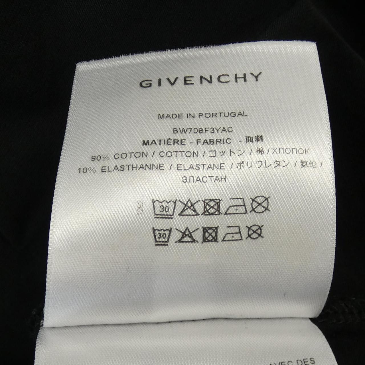 Givenchy Givenchy T-shirt Cotton T-Shirts BW70BF3YAC DUTY FREE for USA