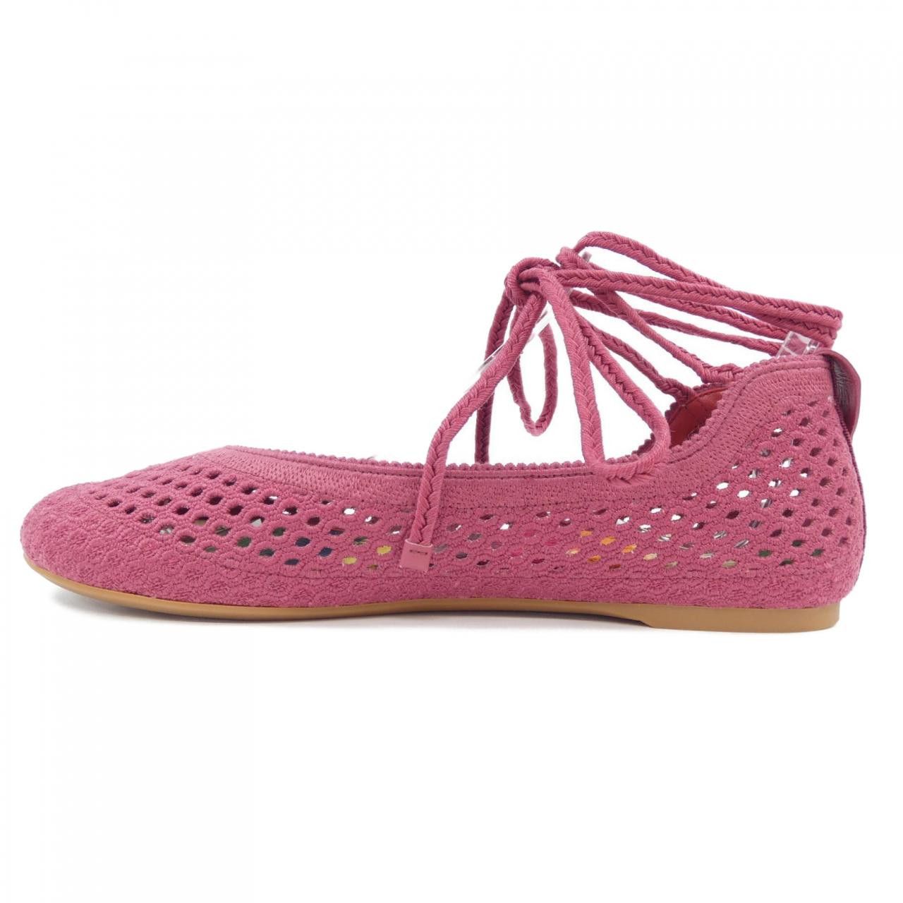 Dior Dior Christian Dior DIOR POEME Mesh Cotton Flat Shoes Cotton Shoes KCB687EMD DUTY FREE for USA Size ONE SIZE - 2 Thumbnail