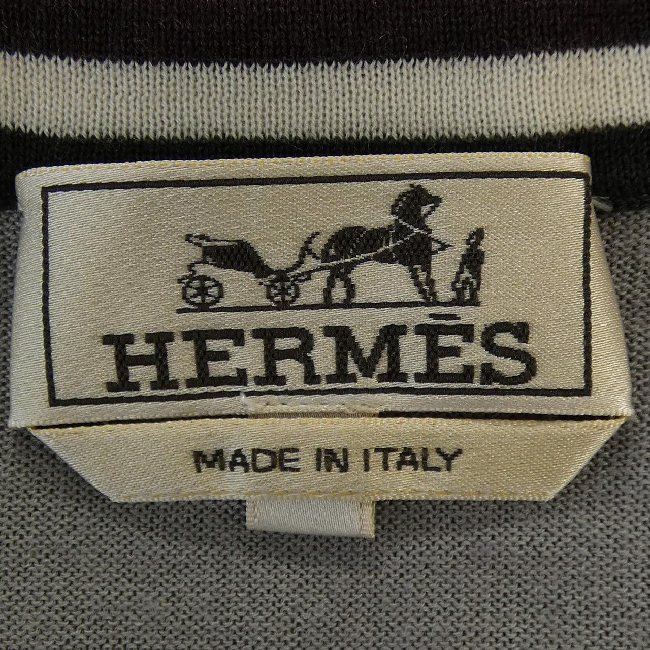 Hermes Hermes Hermes Rayures & Twist Silk Cashmere Knit XL Others Tops DUTY FREE for USA Size ONE SIZE - 4 Thumbnail