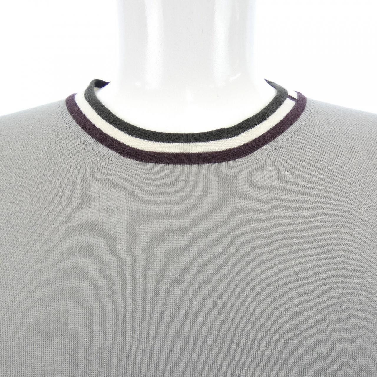Hermes Hermes Hermes Rayures & Twist Silk Cashmere Knit XL Others Tops DUTY FREE for USA Size ONE SIZE - 5 Thumbnail