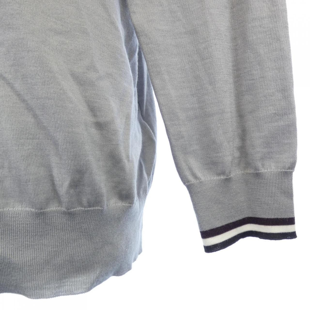 Hermes Hermes Hermes Rayures & Twist Silk Cashmere Knit XL Others Tops DUTY FREE for USA Size ONE SIZE - 6 Thumbnail