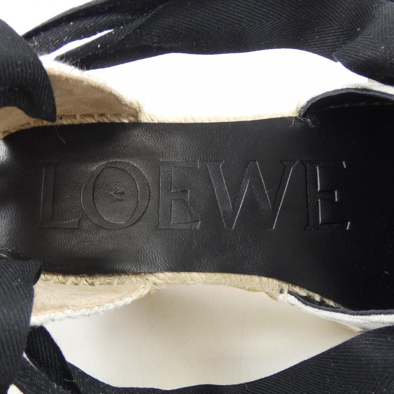 Loewe Loewe Loewe WEDGE ESPADRILLE Sandals Leather Shoes DUTY FREE for USA Size ONE SIZE - 6 Thumbnail