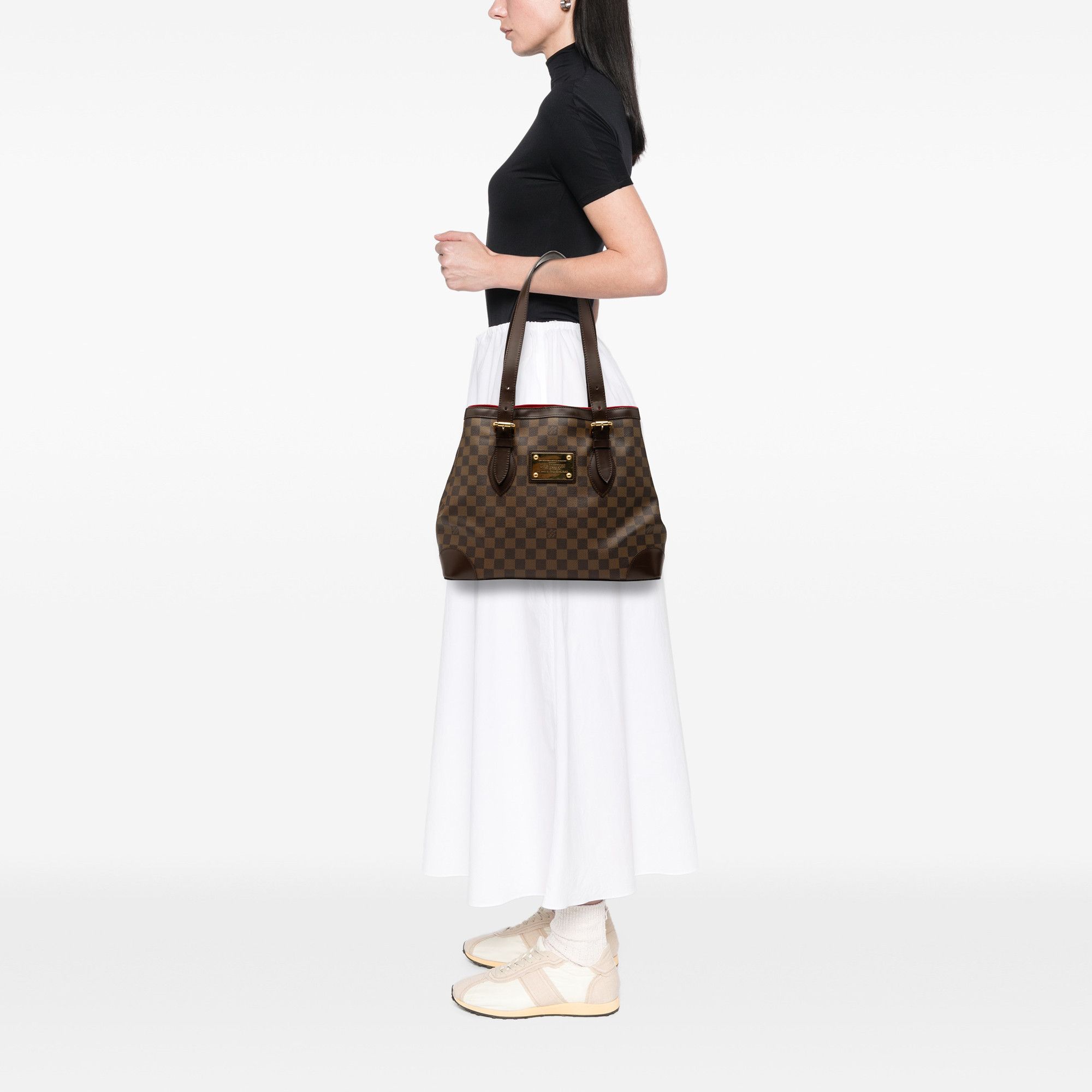 Louis Vuitton Louis Vuitton Damier Ebene Hampstead MM Size ONE SIZE - 8 Thumbnail