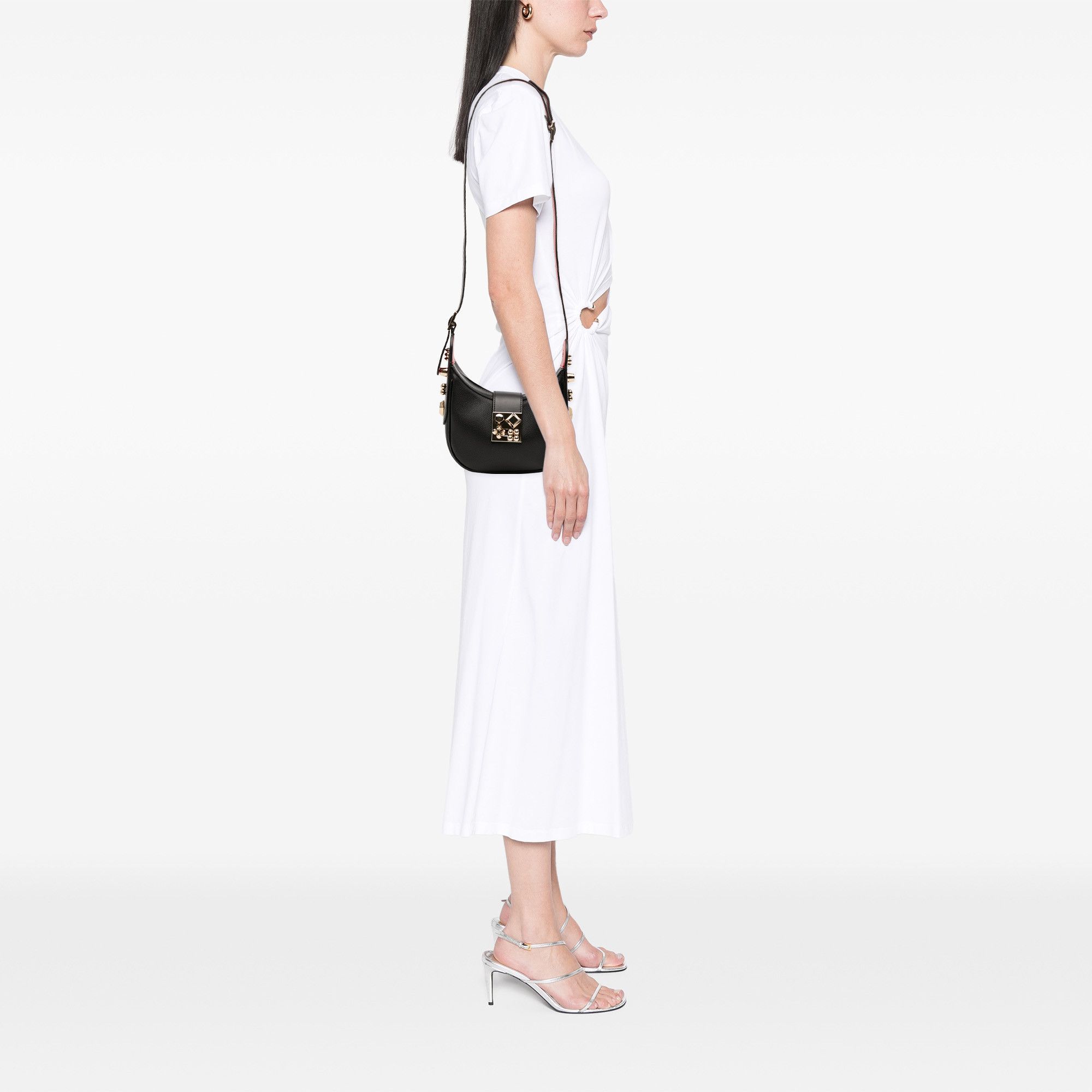 Christian Louboutin Christian Louboutin Mini Leather Carasky Crossbody Size ONE SIZE - 10 Thumbnail