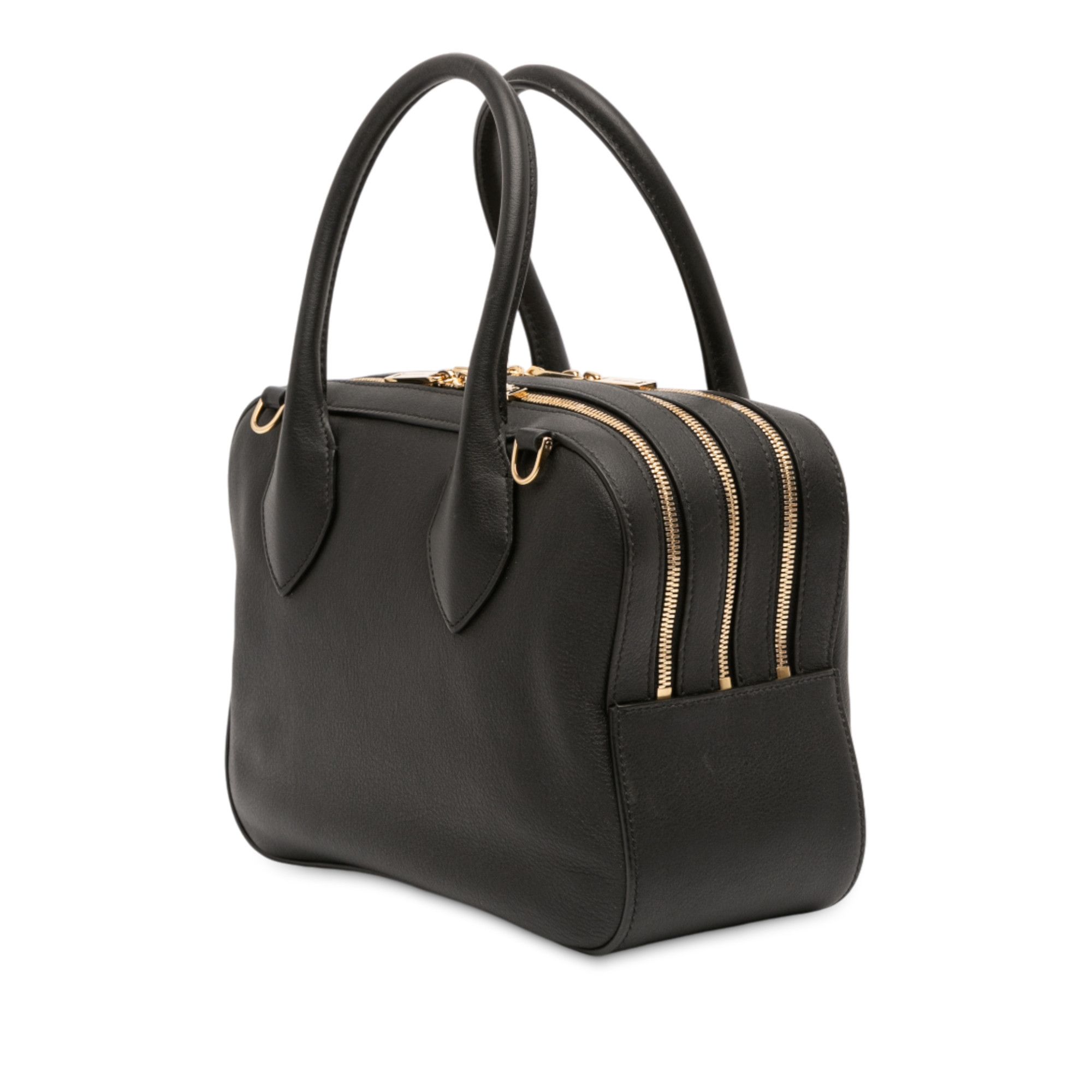 Salvatore Ferragamo Salvatore Ferragamo Mini Leather Star Satchel Size ONE SIZE - 2 Thumbnail