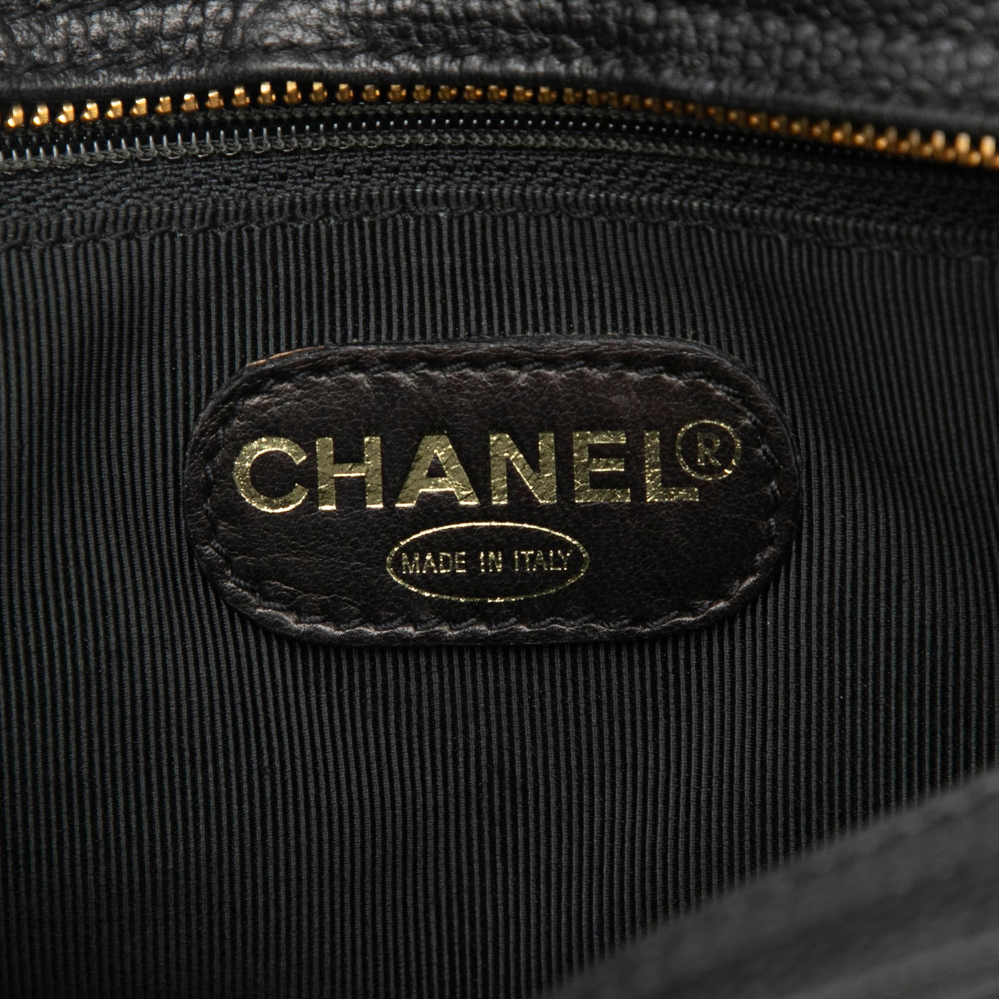 Chanel Chanel Caviar Logo Chain Shoulder Bag Size ONE SIZE - 5 Thumbnail