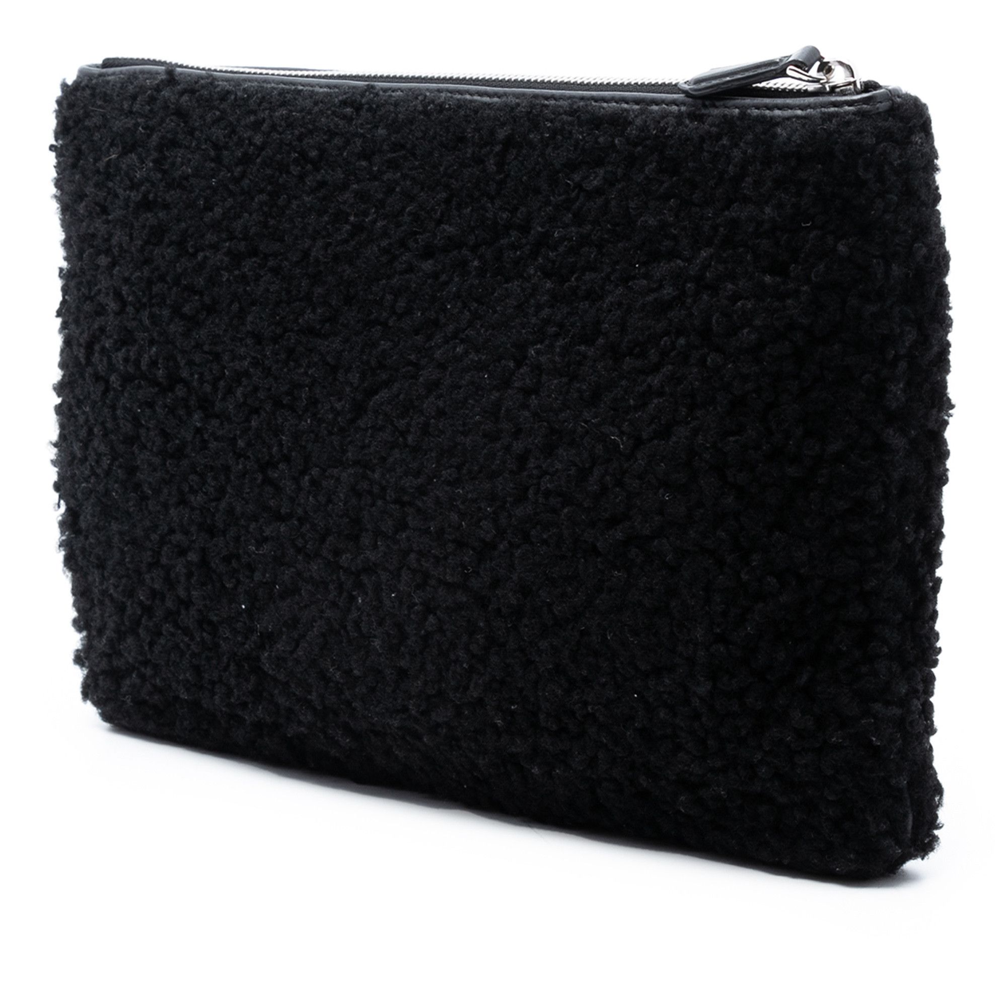 Fendi Fendi Shearling FF Flat Pouch Size ONE SIZE - 2 Thumbnail