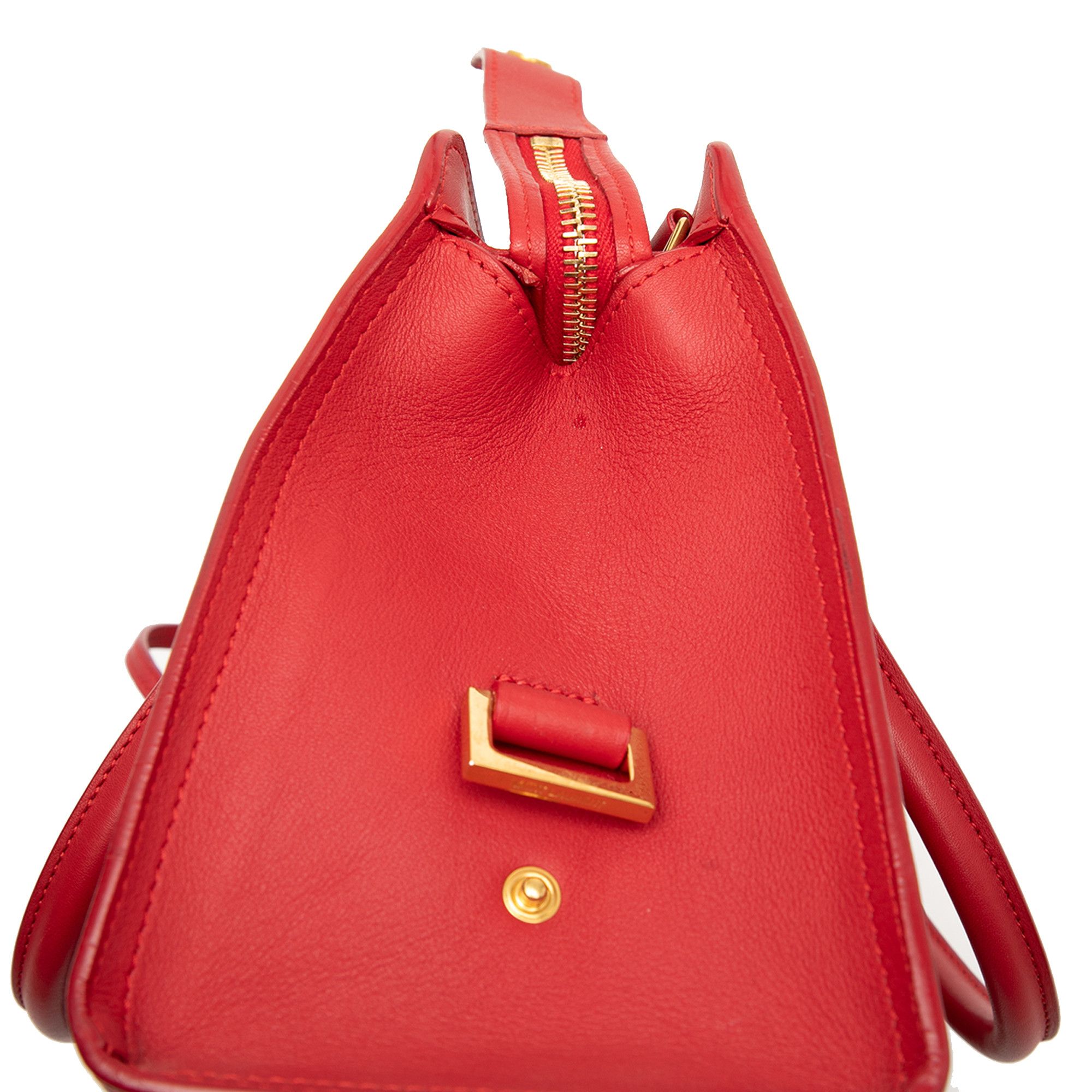 Yves Saint Laurent Yves Saint Laurent Baby Leather Monogram Downtown Cabas Satchel Size ONE SIZE - 7 Thumbnail