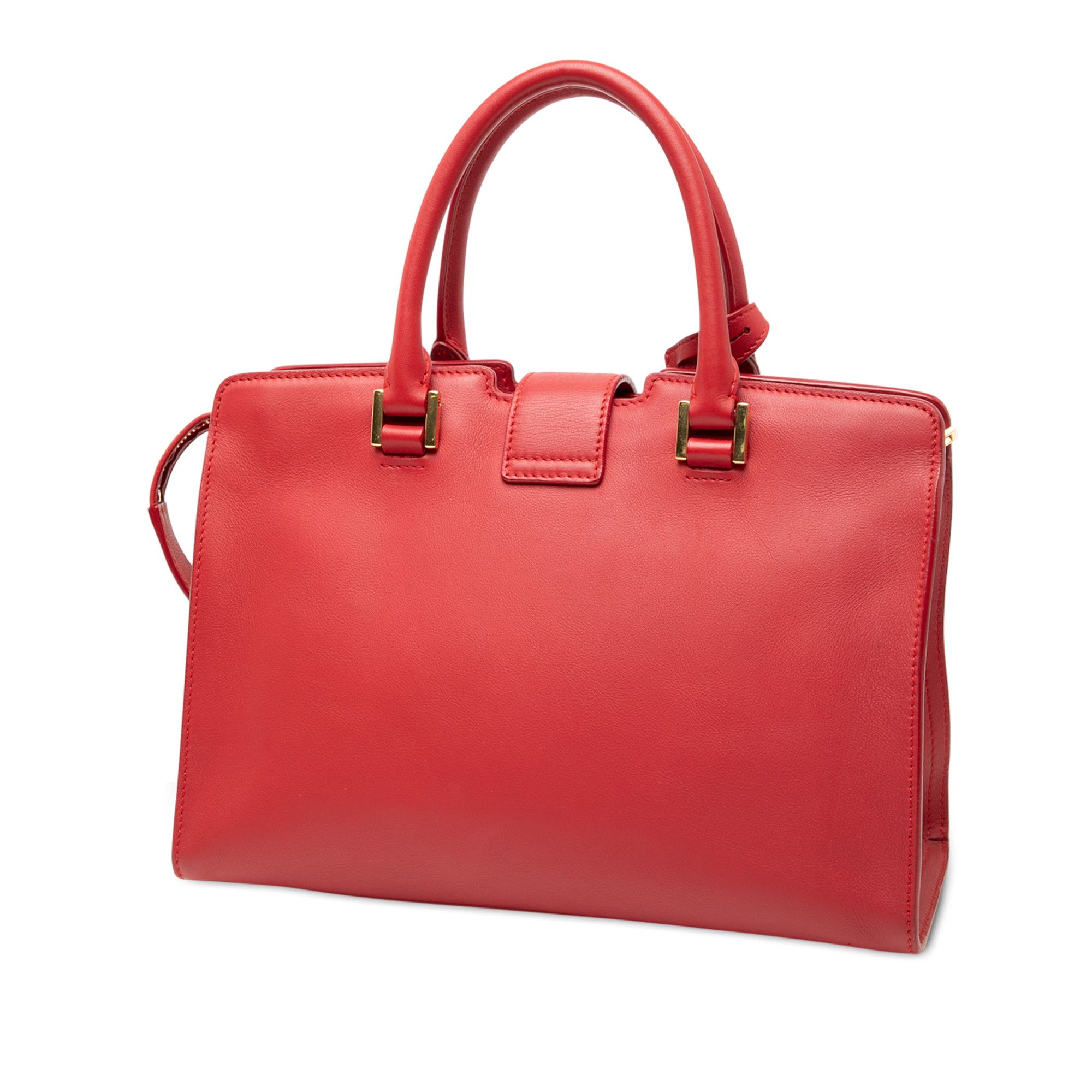 Yves Saint Laurent Yves Saint Laurent Baby Leather Monogram Downtown Cabas Satchel Size ONE SIZE - 2 Thumbnail