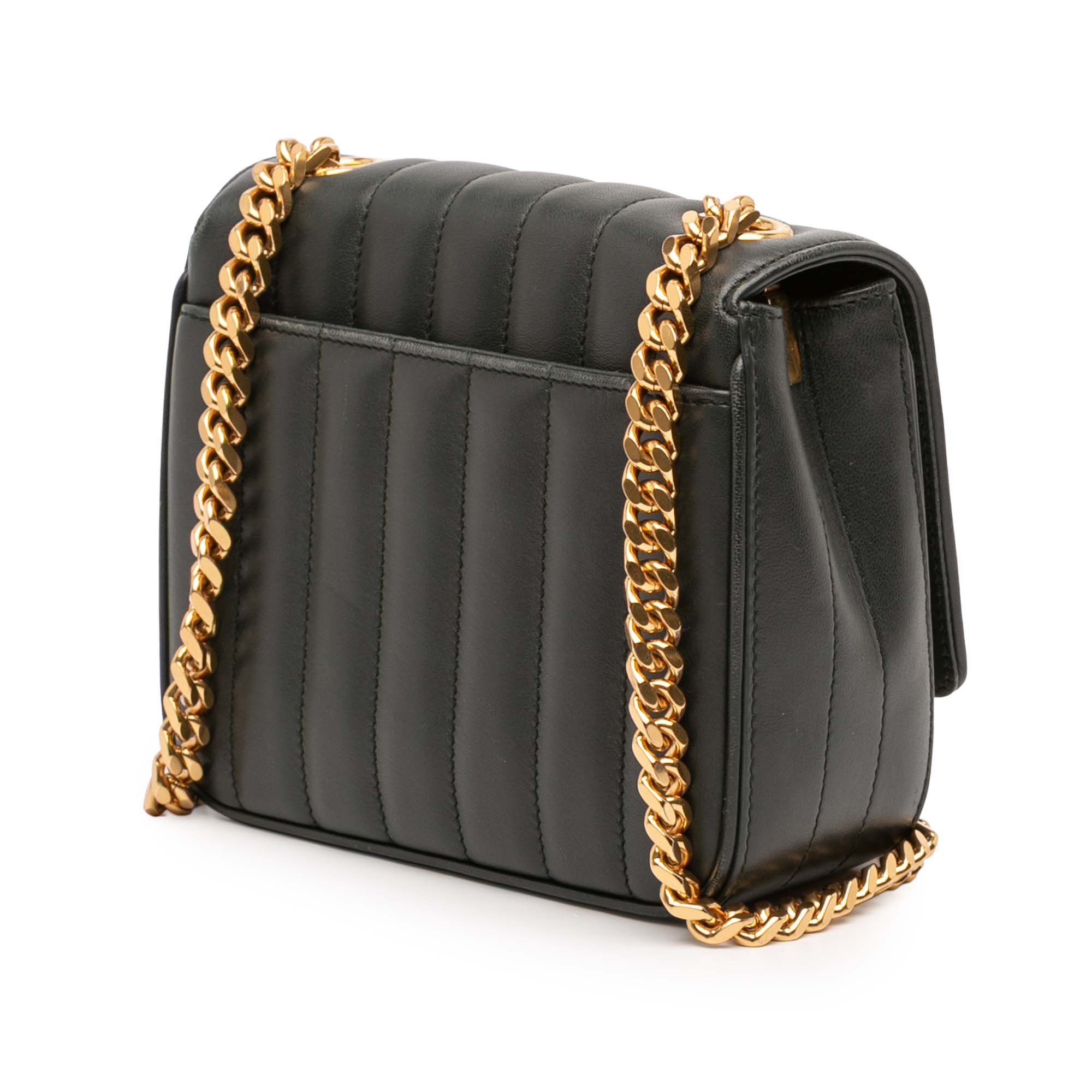 Yves Saint Laurent Yves Saint Laurent Small Lambskin Monogram Vicky Chain Bag Size ONE SIZE - 2 Thumbnail