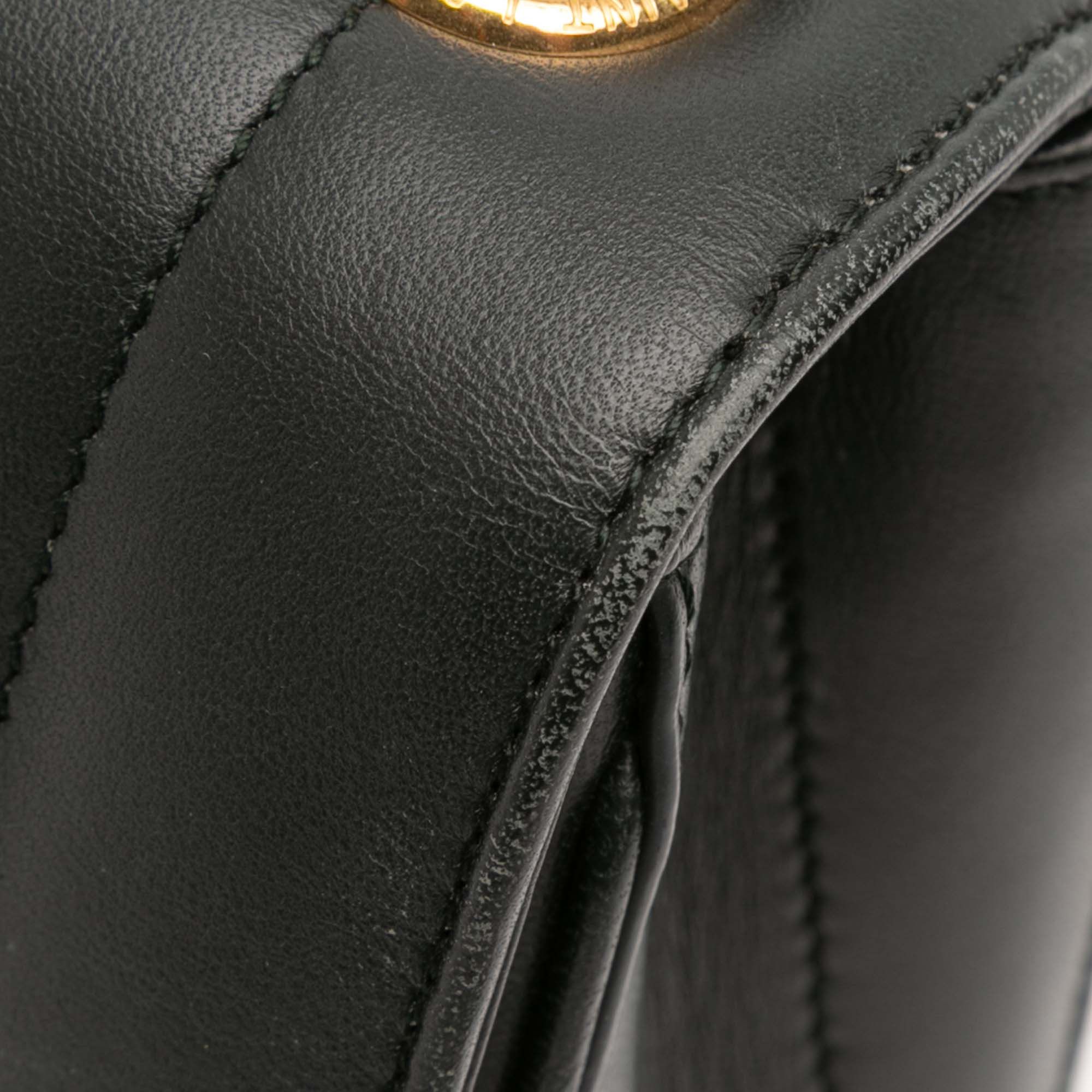 Yves Saint Laurent Yves Saint Laurent Small Lambskin Monogram Vicky Chain Bag Size ONE SIZE - 10 Thumbnail