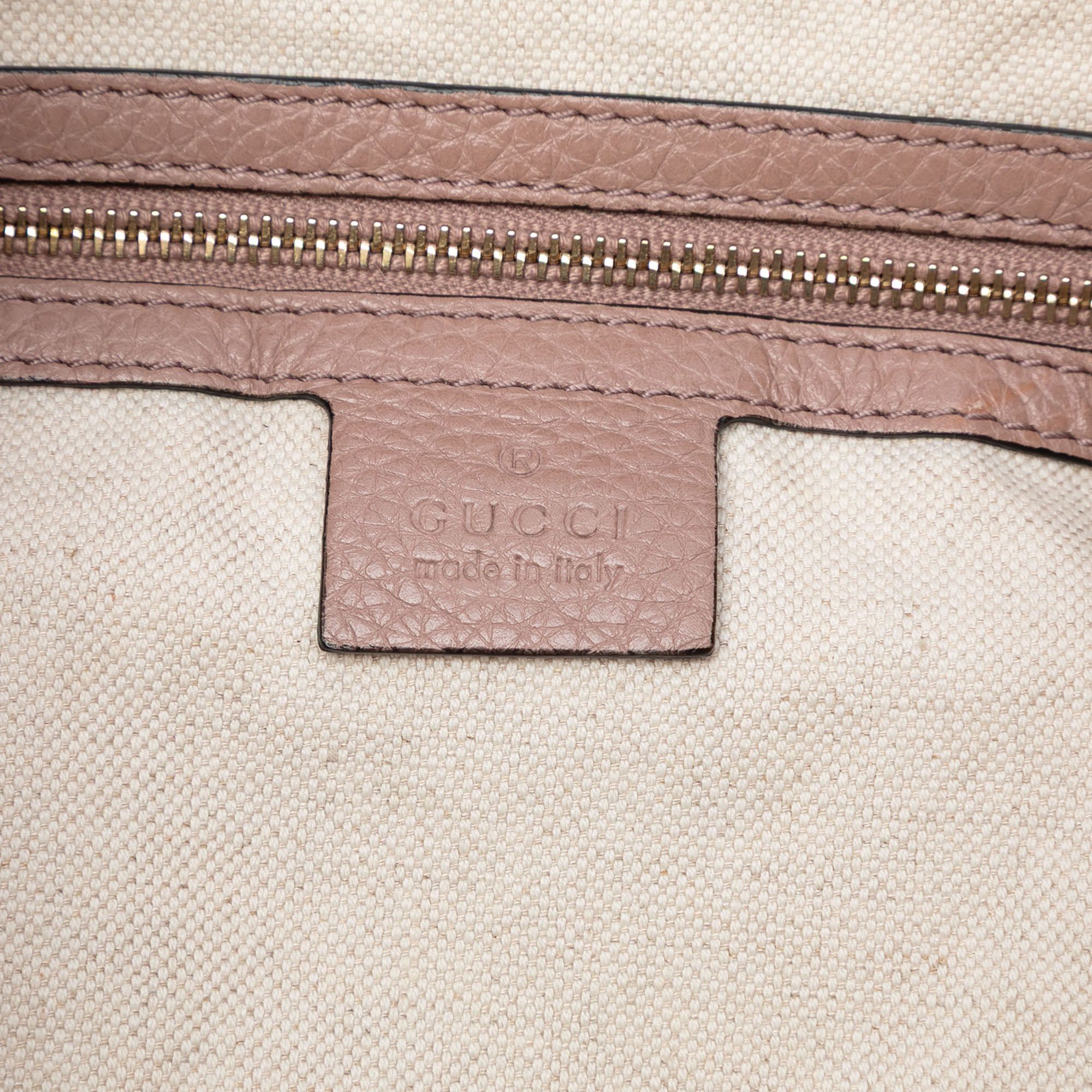 Gucci Gucci Tall Leather Bamboo Shopper Tote Size ONE SIZE - 5 Thumbnail