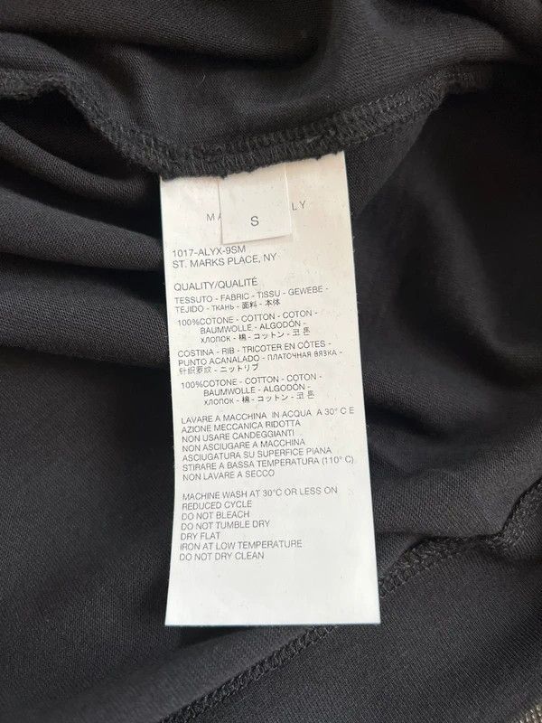 1017 ALYX 9SM T-shirt Size US S / EU 44-46 / 1 - 6 Thumbnail